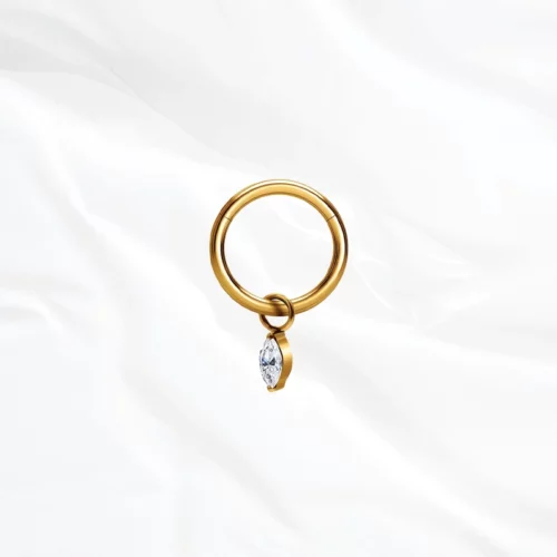 L'ANNEAU PENDENTIF BRILLANT