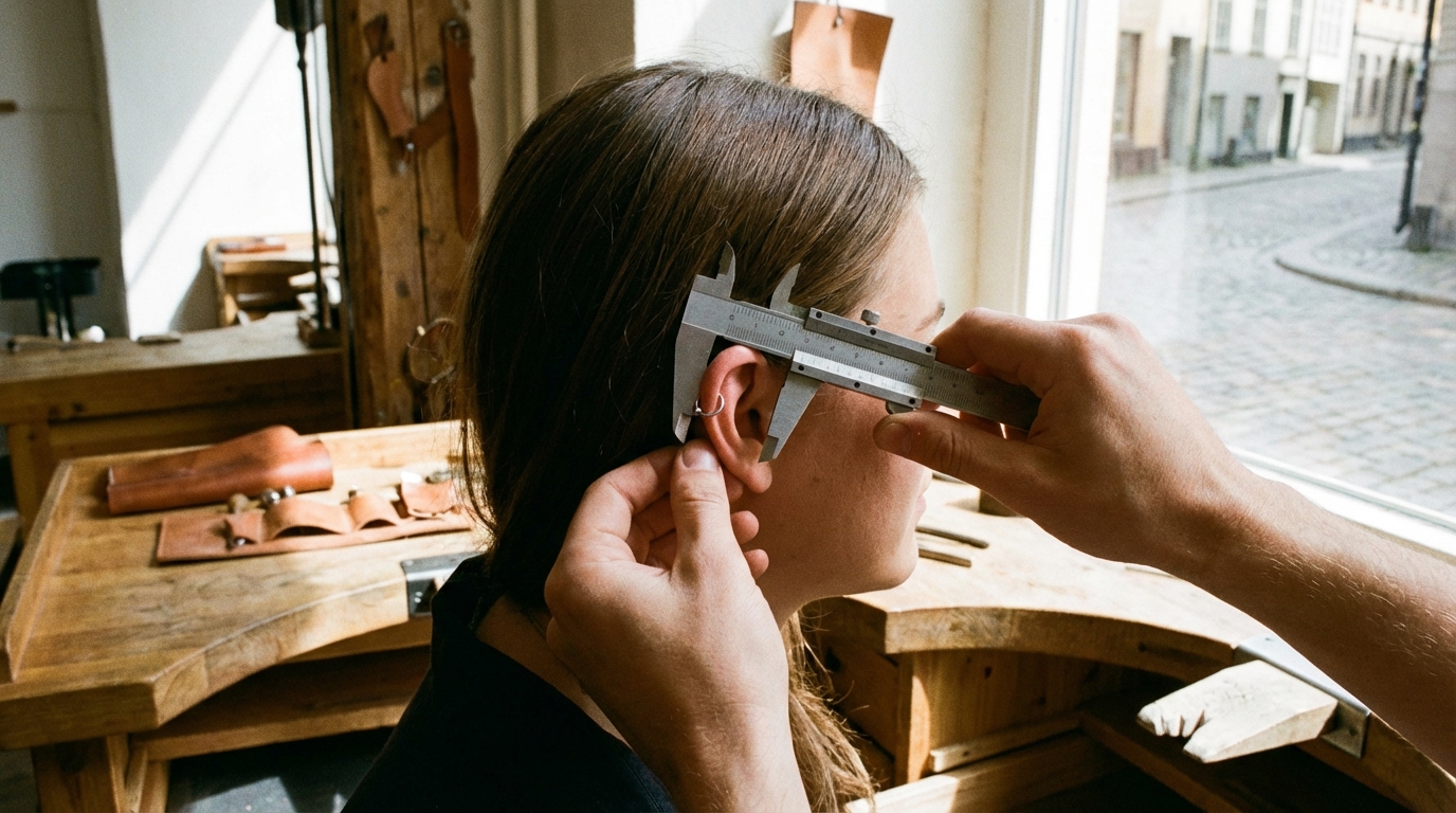 Taille piercing oreille : le guide complet pour choisir