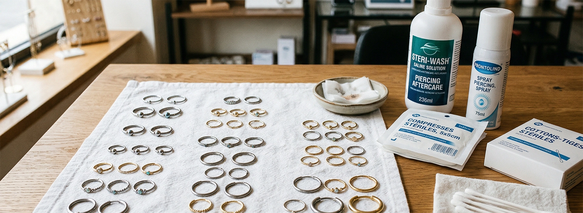 Comment nettoyer un piercing en titane : le guide complet